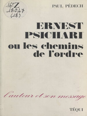 cover image of Ernest Psichari
